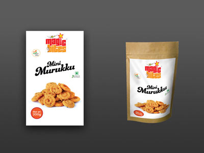 murukku label design